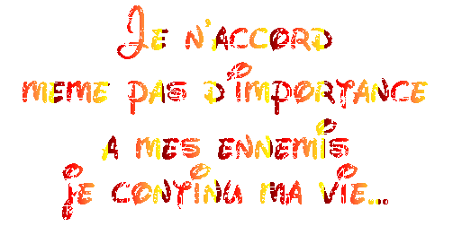 et la vie continue