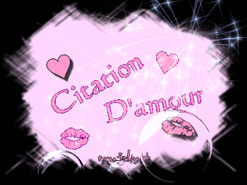 Citations d'amour